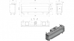Газовая топка LEO/L/200/G31/37MBAR (баллонный газ)