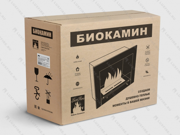 Портальный полуавтоматический биокамин Lux Fire &amp;quot;Фаер Бокс 4 - 33&amp;quot;