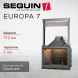 Чугунная топка Europa 7 с подъемным механизмом
