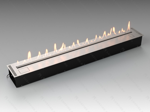 Автоматический биокамин Lux Fire Smart Flame 2000 RC INOX