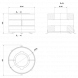 Комплект бетонных теплоаккумулирующих дисков d-150 мм (6 шт., 3 слоя, V1)