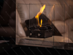 Настольный биокамин Lux Fire "Лондон" M