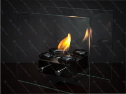 Настольный биокамин Lux Fire "Лондон" M